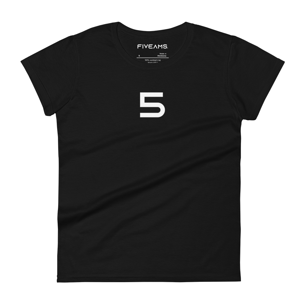 FIVEAMS BASE™ "5" SLIM FIT TEE (WOMEN'S)