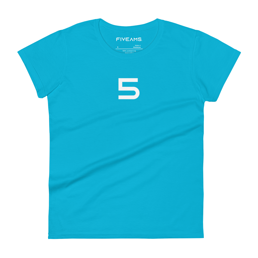FIVEAMS BASE™ "5" SLIM FIT TEE (WOMEN'S)