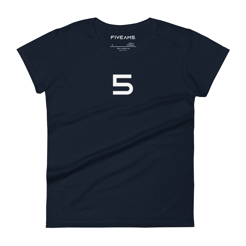 FIVEAMS BASE™ "5" SLIM FIT TEE (WOMEN'S)