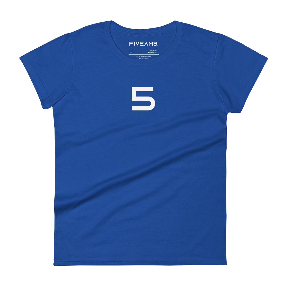 FIVEAMS BASE™ "5" SLIM FIT TEE (WOMEN'S)