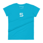 FIVEAMS BASE™ "5" SLIM FIT TEE (WOMEN'S)