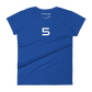 FIVEAMS BASE™ "5" SLIM FIT TEE (WOMEN'S)