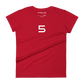 FIVEAMS BASE™ "5" SLIM FIT TEE (WOMEN'S)