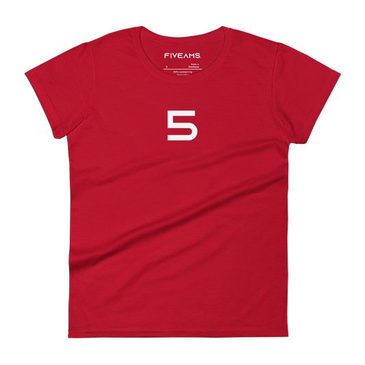 FIVEAMS BASE™ "5" SLIM FIT TEE (WOMEN'S)