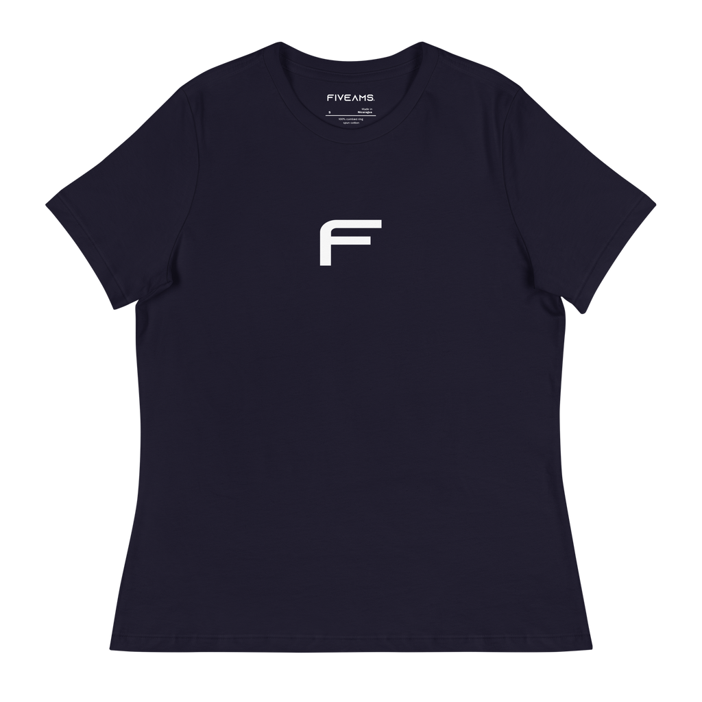 FIVEAMS BASE™ "F" RELAXED TEE (WOMEN'S)