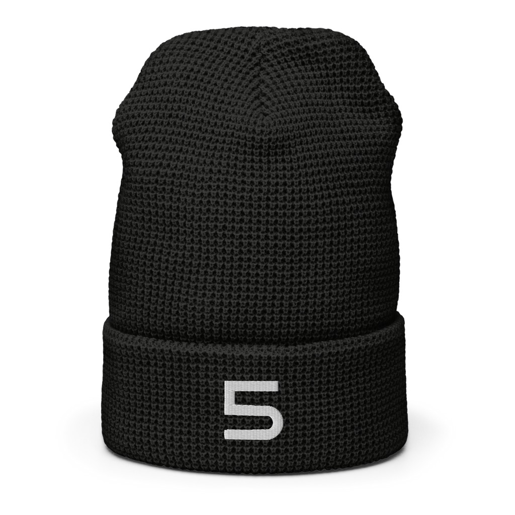 FIVEAMS BASE™ "5" WAFFLE BEANIE